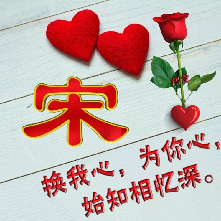 520爱情主题微信头像：换我心为你心比翼双飞